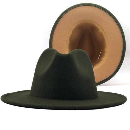 WOOL FELT FEDORA HAT