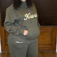 “Khurvii” HOODIE SWEATSHIRT AND PANTS SET