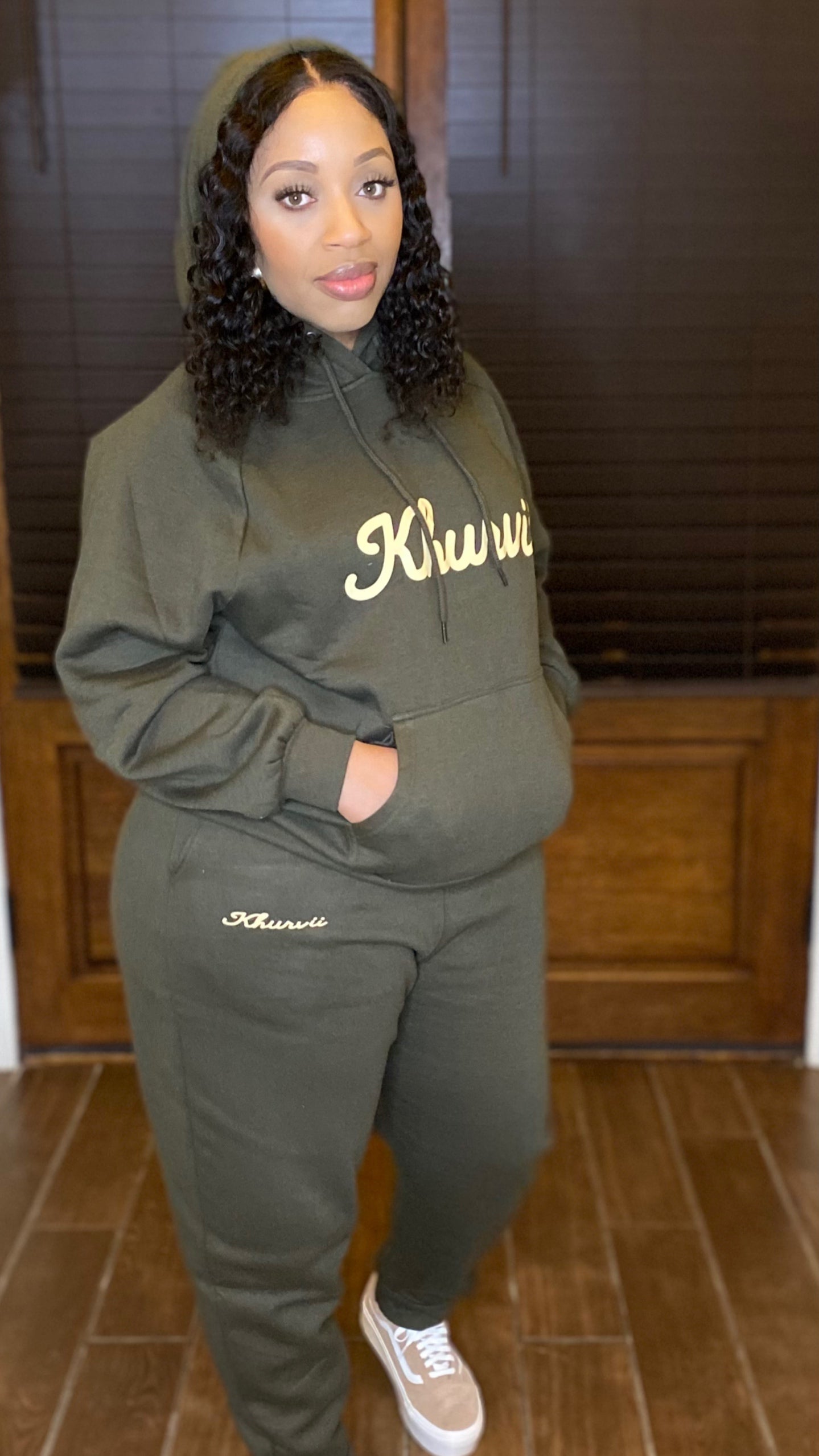 “Khurvii” HOODIE SWEATSHIRT AND PANTS SET