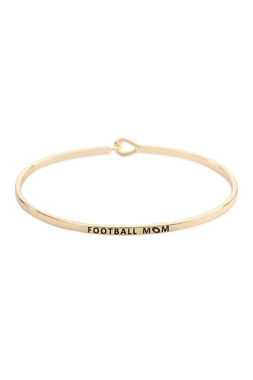 FOOTBALL MOM BANGLE