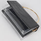 METAL HANDLE TRANSPARENT CROSSBODY BAG